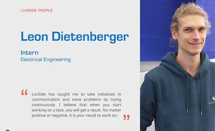 LuvSide People: Leon Dietenberger - Electrical Engineering