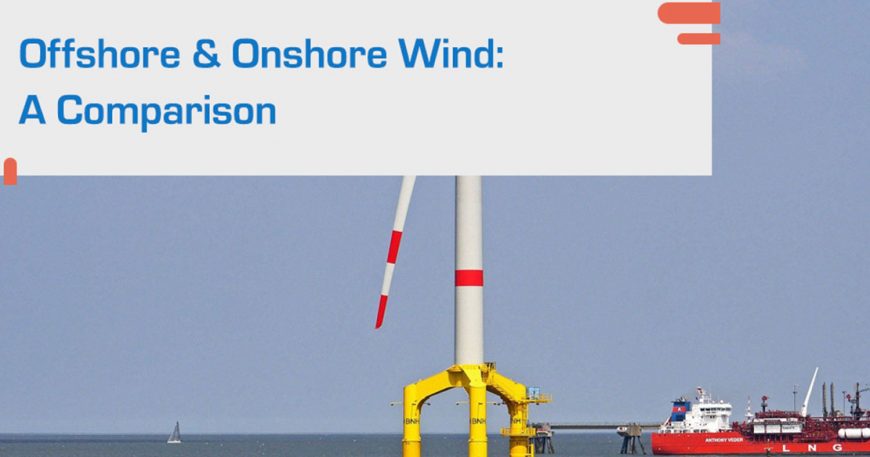 Offshore and Onshore Wind - a comparison