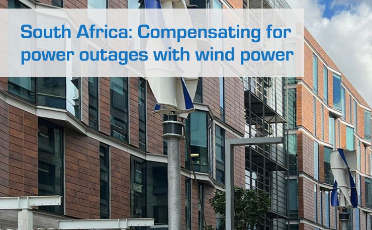 South Africa: Compensating for power outages with wind power